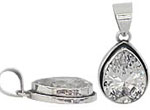 Clear Crystal Teardrop