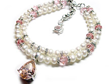 3 strand copper pearls